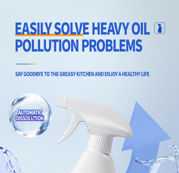 Lanwexy Heavy Duty Degreaser Cleaner Spray for Kitchen, Household, Oven, Stove, Range Hood,Household kitchen cleaners