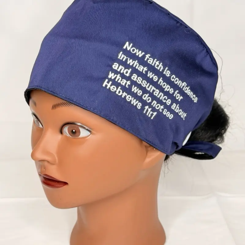 Prayer Baddie Satin-lined Scrub Cap