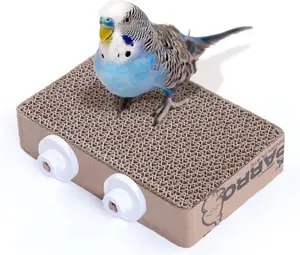7.3" Paper Bird Toys | Clean Beak & Reduce Boredom for Small Birds