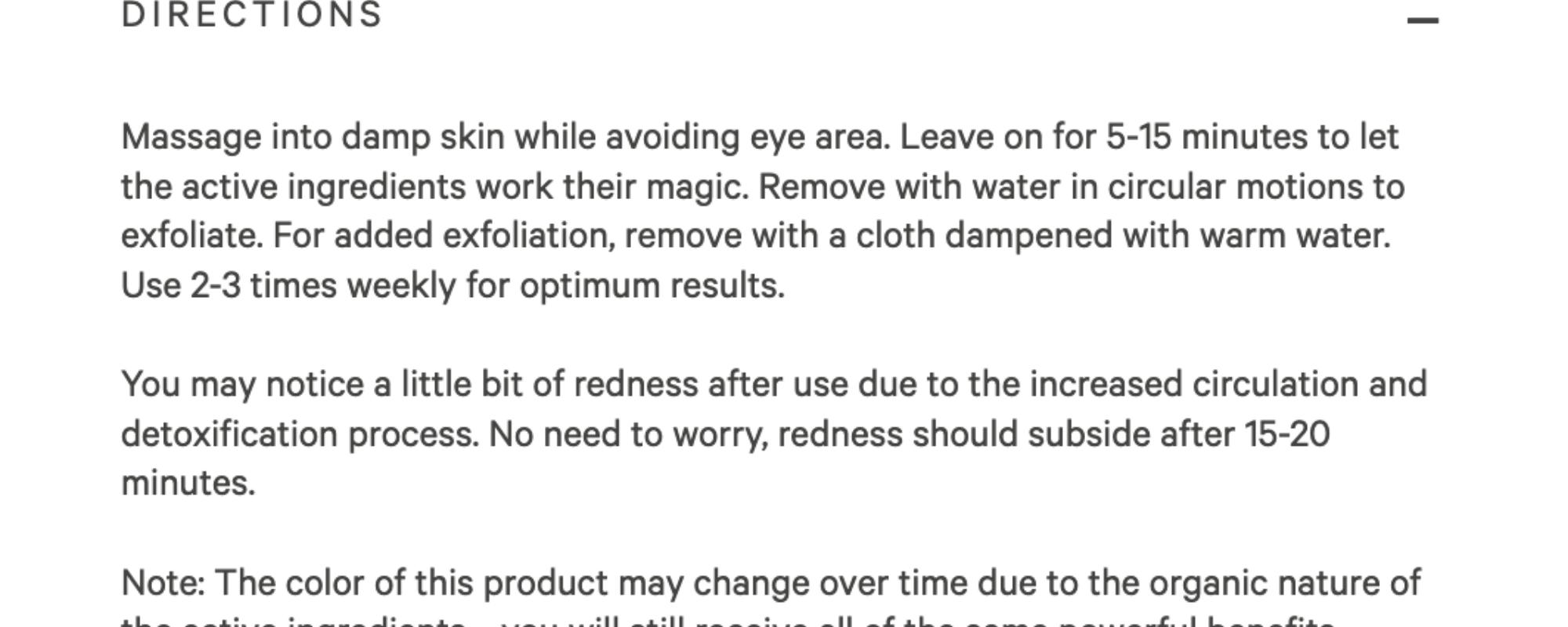 Turmeric Brightening & Exfoliating Scrub + Mask