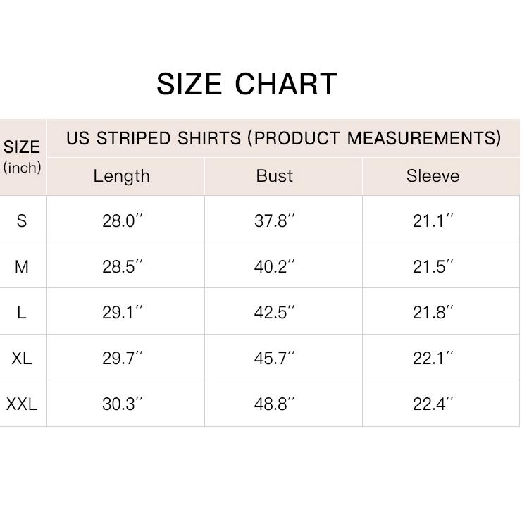 Cicy Bell Women's Blouses Striped Long Sleeve Shirts Button Down Loose Fit Casual Tops Womenswear Breathable