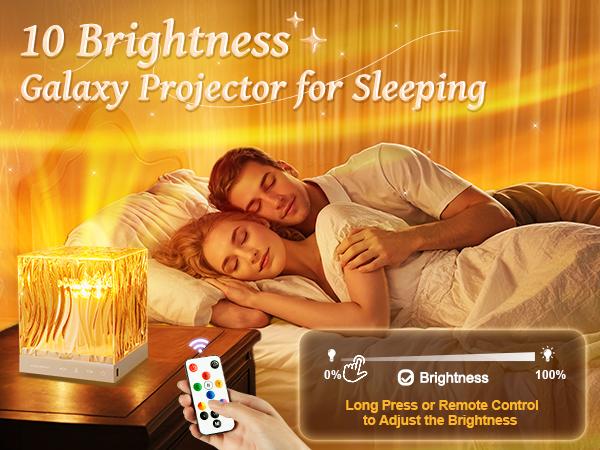 OneFire Flower Lamp Ambient Lighting for Bedroom Cool Things Water Ripple Lamp Dimmable+Remote+Timer Space Projector Gifts for Her Pink Roses Romantic Room Decor Couple Time Night Light