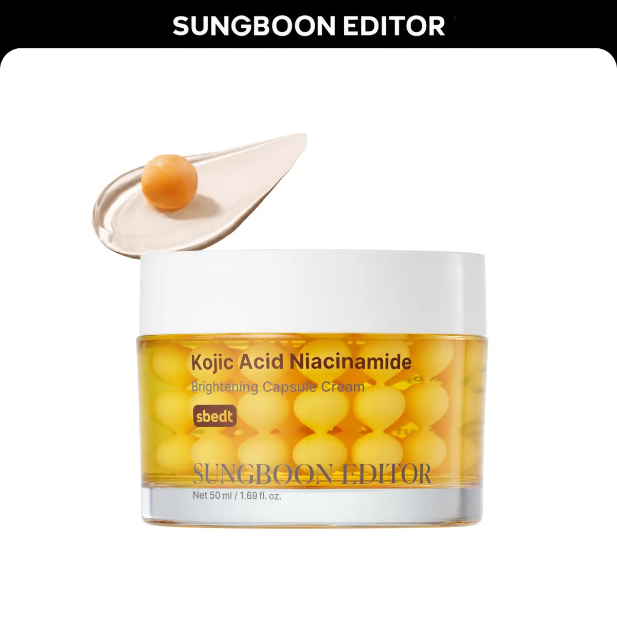 [Sungboon] Kojic Capsule Cream l For Dark Spot Care Exfoliating Niacinamide Dead Skin Korean Skin Care for Even Skin Tone