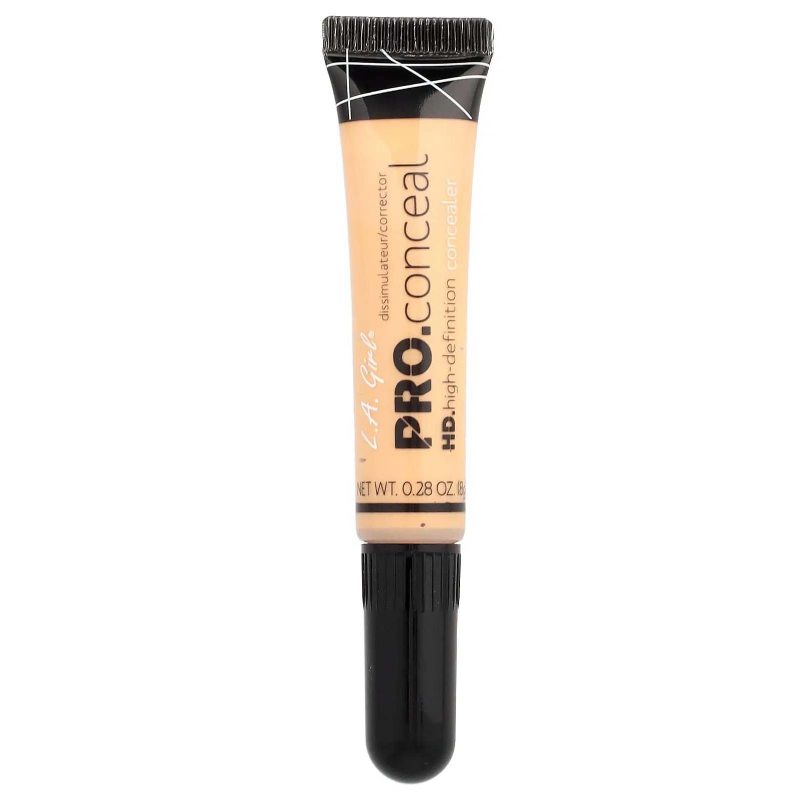 L.A. Girl Pro Conceal HD Concealer, GC991 Yellow Corrector, 0.28 oz (8 g)