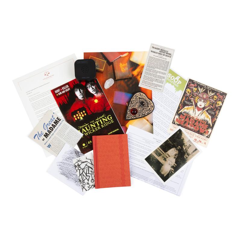 Hunt A Killer x Sam and Colby: The Haunting at Wicker Ridge – Paranormal Mystery Board Game, 90–120 Min Gameplay, Ages 14+