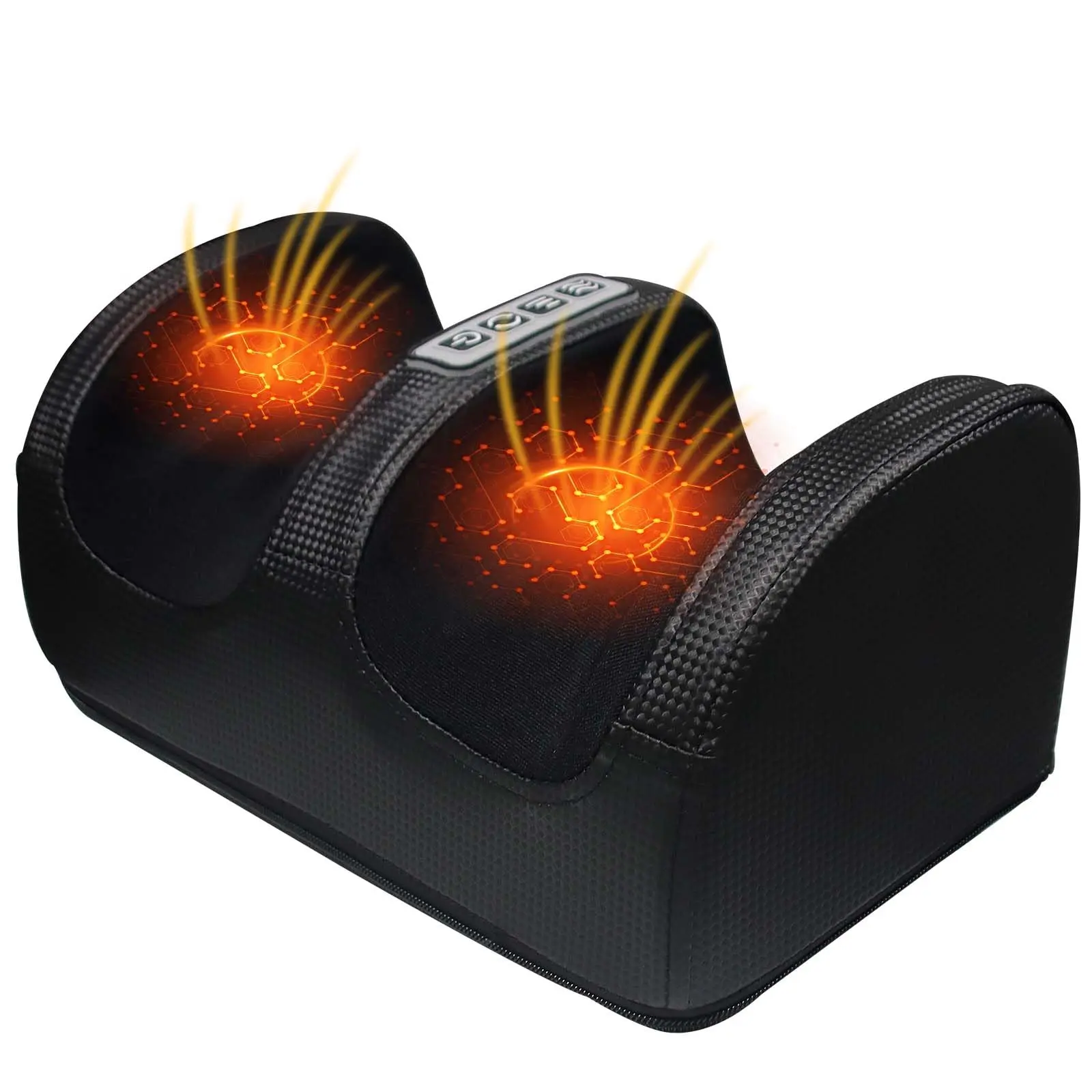 Ergonomic Foot & Leg Massager, Lifelike Rotating Kneading Massage Machine, Deep Muscle Tension Relief, Electric Foot Massager for Home Office Use, Ideal Festival Gift for Parents Black Foot Spa Machine Foot Spa Machine
