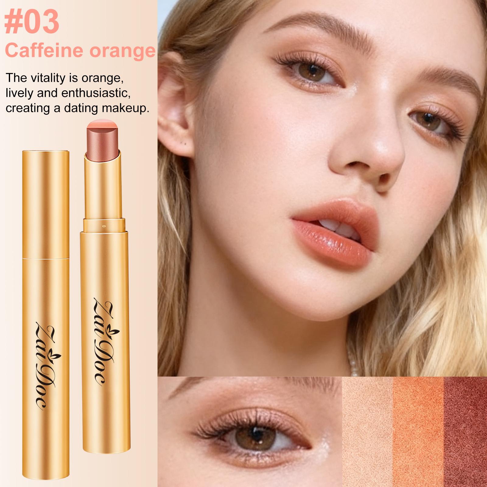 3-in-1 ZaiDoc Easy Eyeshadow Stick for Beginners,SmudgeProof in Seconds, One-Stroke Application,Creamy Shimmer Trio Eyeshadow Stick Waterproof Longwear Liquid Eyeliner Color Changing Lip Oil Trio Waterproof Shiny Diamond Eyeshadow 3-in-1 ZaiDoc Easy Eyeshadow Stick for Beginners,SmudgeProof in Seconds, One-Stroke Application,Creamy Shimmer Trio Eyeshadow Stick Waterproof Longwear Liquid Eyeliner Color Changing Lip Oil Trio Waterproof Shiny Diamond Eyeshadow