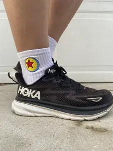 Embroidered Star Ball Socks / Comfortable / Gift / Outfit