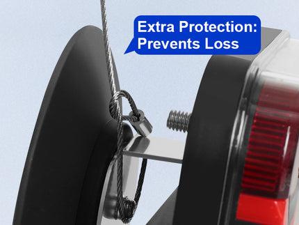 AgriEyes T327 Wireless Magnetic Trailer Lights Kit (upgrade version of T28- warning lights + signal lights all-in-one), 22 LEDs, 5 Signal Modes, IP67 Waterproof, USB-C Rechargeable, Long Runtime, 1-Year Warranty