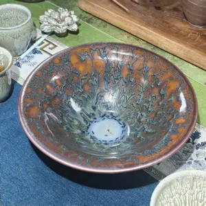 Master Jianzhan Handmade Teacup Master Cup Gu Panhong Handmade Cup