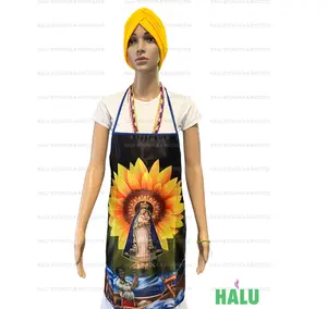 Set Delantal y Turbante Caridad del Cobre/Set Apron and Hat Santeria