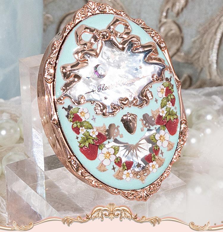 Flower Knows Strawberry Rococo Collection Embossed Blush, powder, high pigment, longlasting, smooth, dealsforyoudays