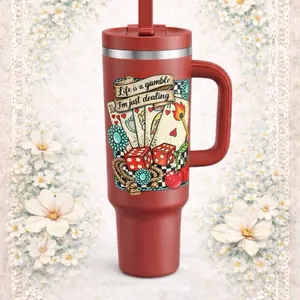 Life is a gamble tumbler