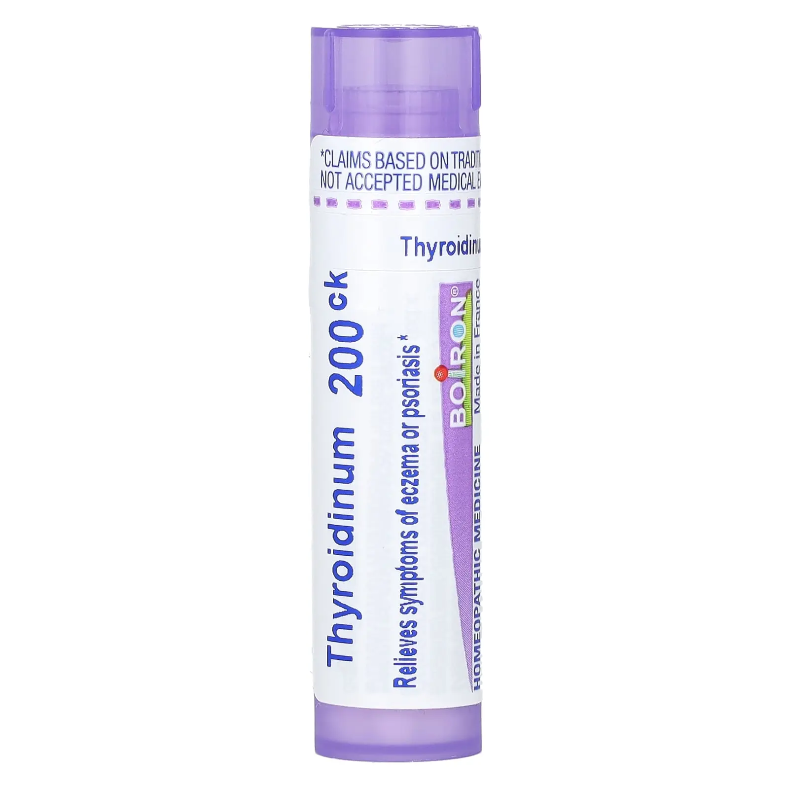 Boiron Thyroidinum, 200CK, Eczema Relief, 80 Pellets | HSA/FSA Eligible