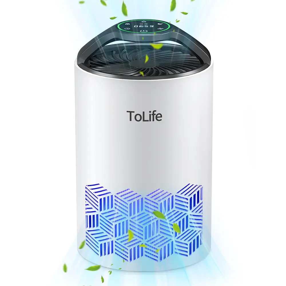 Tolife TZ-K1 Air Purifier Kills most Viruses Allergens/Dust/Germs GONE! Silent Baby-Safe Design  Pet-Friendly  | Limited Stock!  Shop Now!