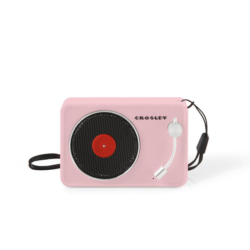 Mini Record Player Turntable Retro Portable Bluetooth Speaker with Microphone, Vintage