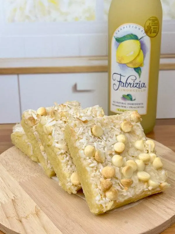 Limoncello Brownies