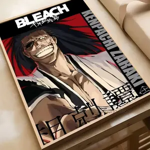 Anime Figure Bleach Poster No Frame Print Home Living Room Bedroom Entrance Bar Cafe Art Painting Decoration