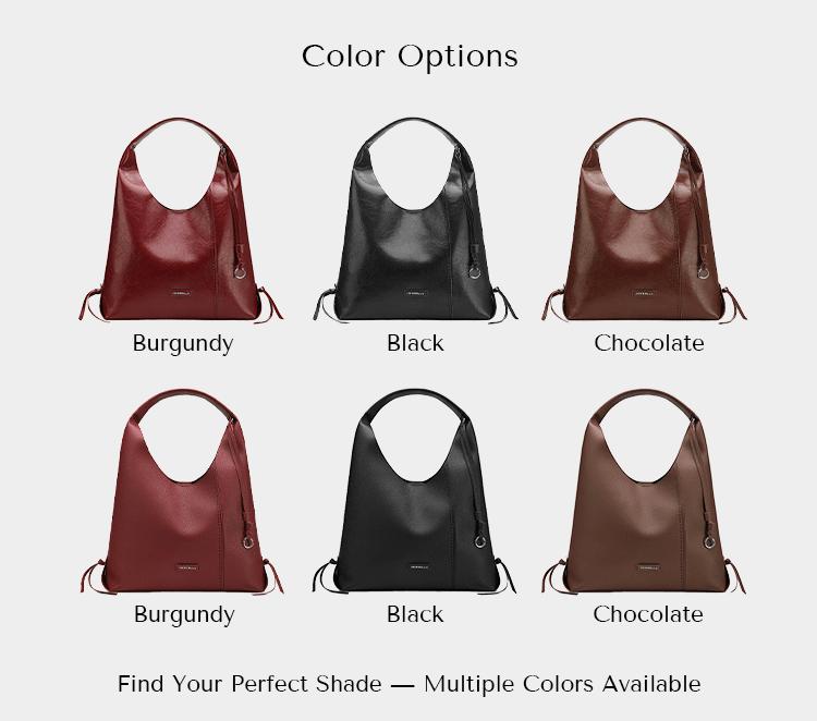 NEWBELLA Lena PRO 2 Pcs Set Shoulder Bag PU Leather Stylish & Practical for Everyday Use