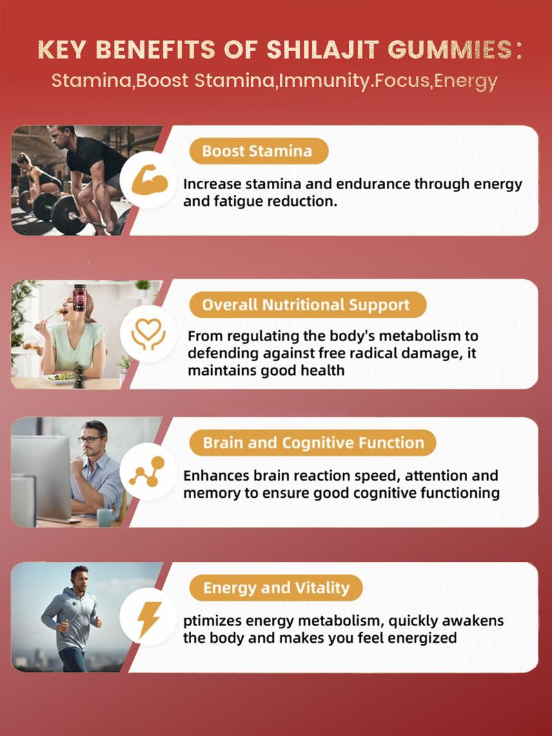 HolyTime Shilajit Gummies 4000 mg | Black Friday & Cyber Monday BFCM Deal | Limited Edition|5-Bottle|Made in USA