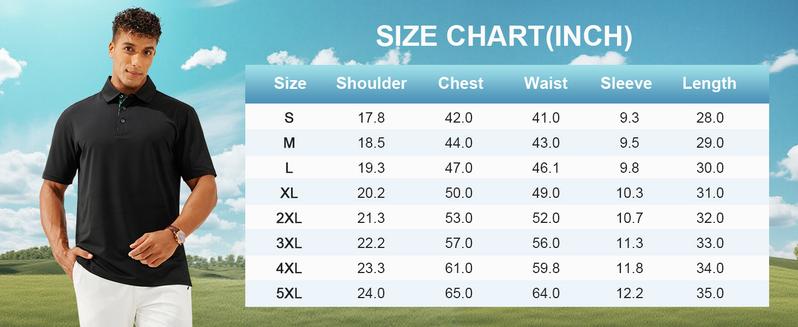 3-Pack Men's Polo Shirts – Soft Breathable Cotton, Comfortable Short Sleeve Casual Fit, Classic Collared Polo Shirts for Work, Golf, Travel & Everyday Wear