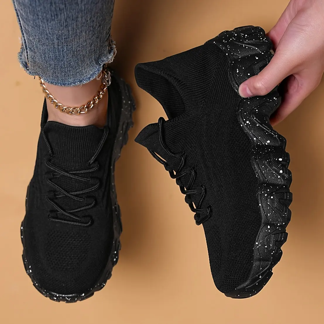 Womens Sneakers Slip On Walking Tennis Shoes, Breathable Running Shoes Lightweight Mesh Gym Shoes, Casual Non Slip Workout Shoes,shoes for back to school,back to school shoes