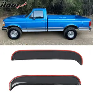 In-channel Window Visors for Ford F-150 F-250 F-350 Regular Cab 1980-1996
