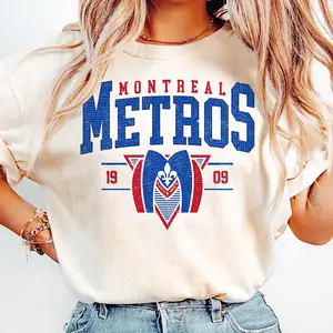 Vintage 90s Montreal Metros Sweatshirt, Heated Rivalry Hockey Crewneck, Hudson Williams Connor Storrie Shirt, Retro Hockey Jersey