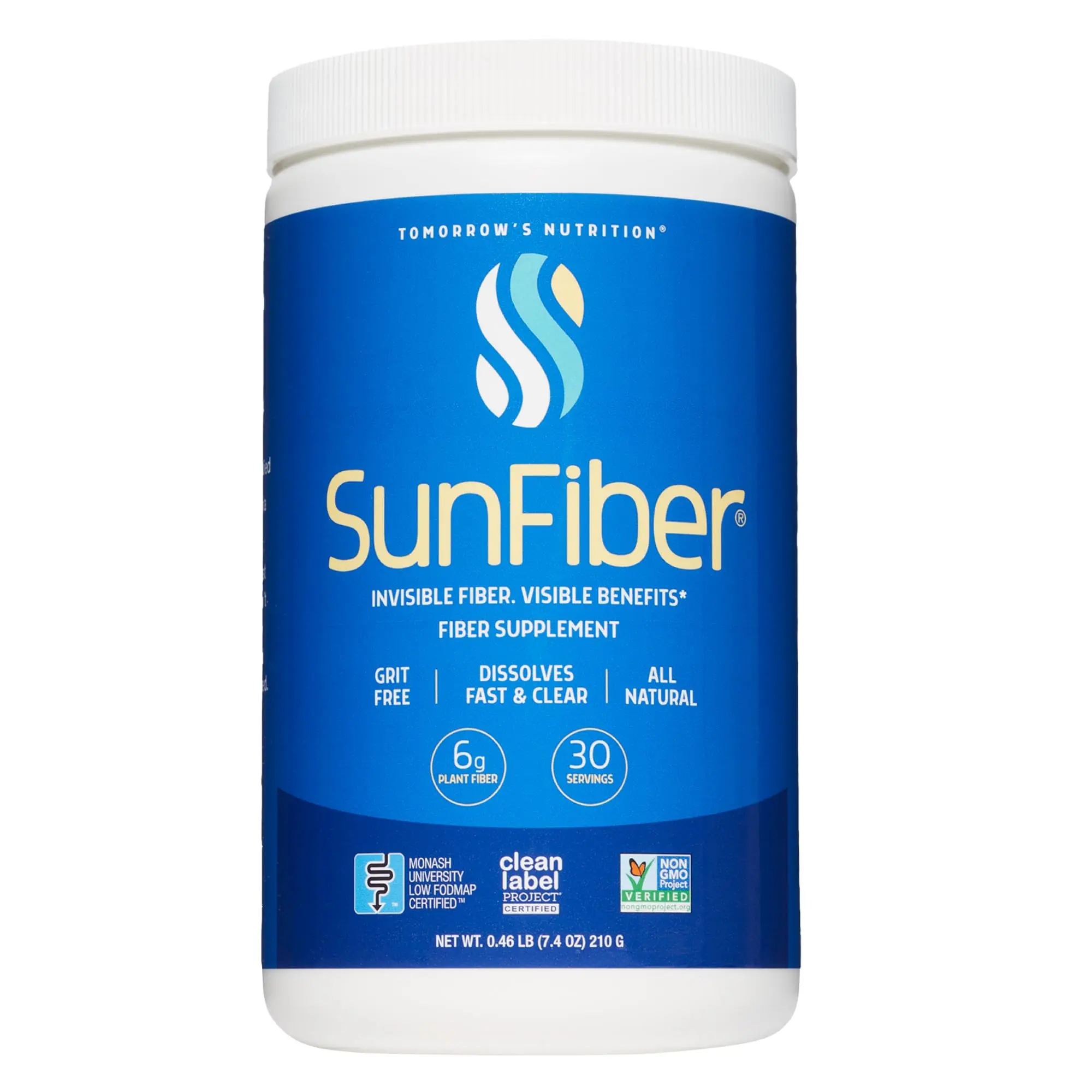 Tomorrow's Nutrition, Sunfiber, Prebiotic Fiber Supplement for Digestive Health, Parent