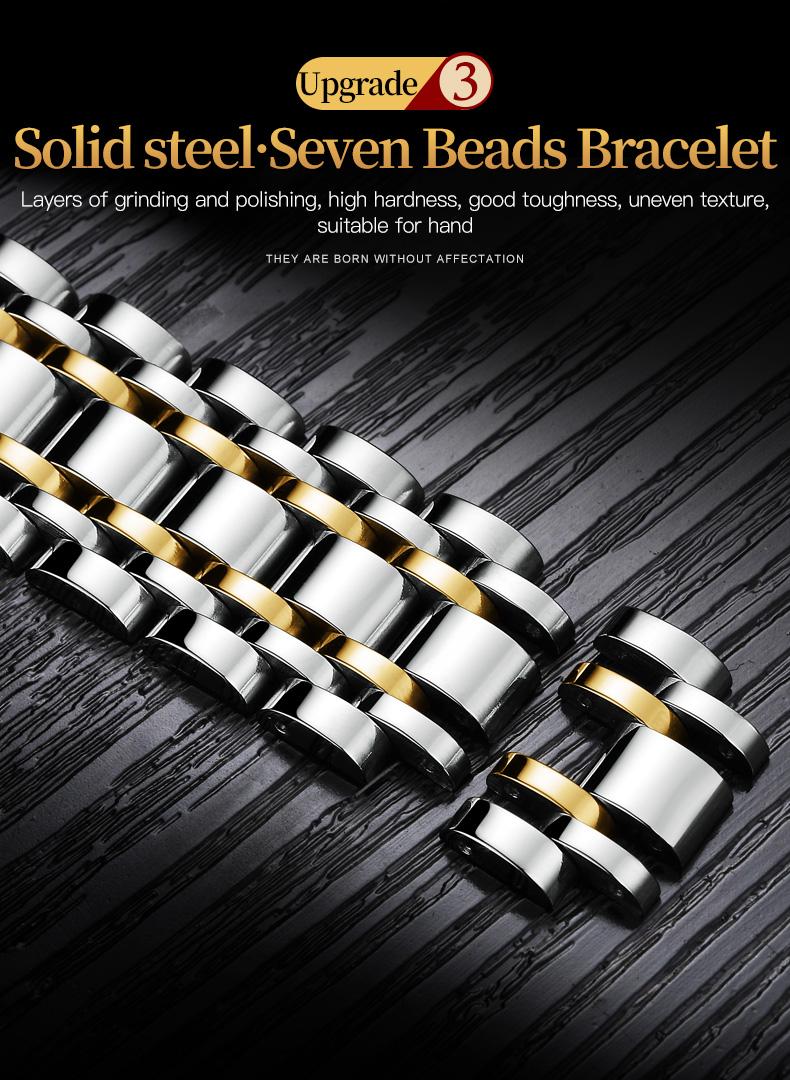 Genuine high-grade luxury hollow design multi-function dial men's watch OLEVS brand flagship new luminous waterproof fully automatic mechanical watch 6607