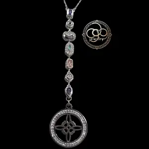 7 Chakras and witch knot necklace