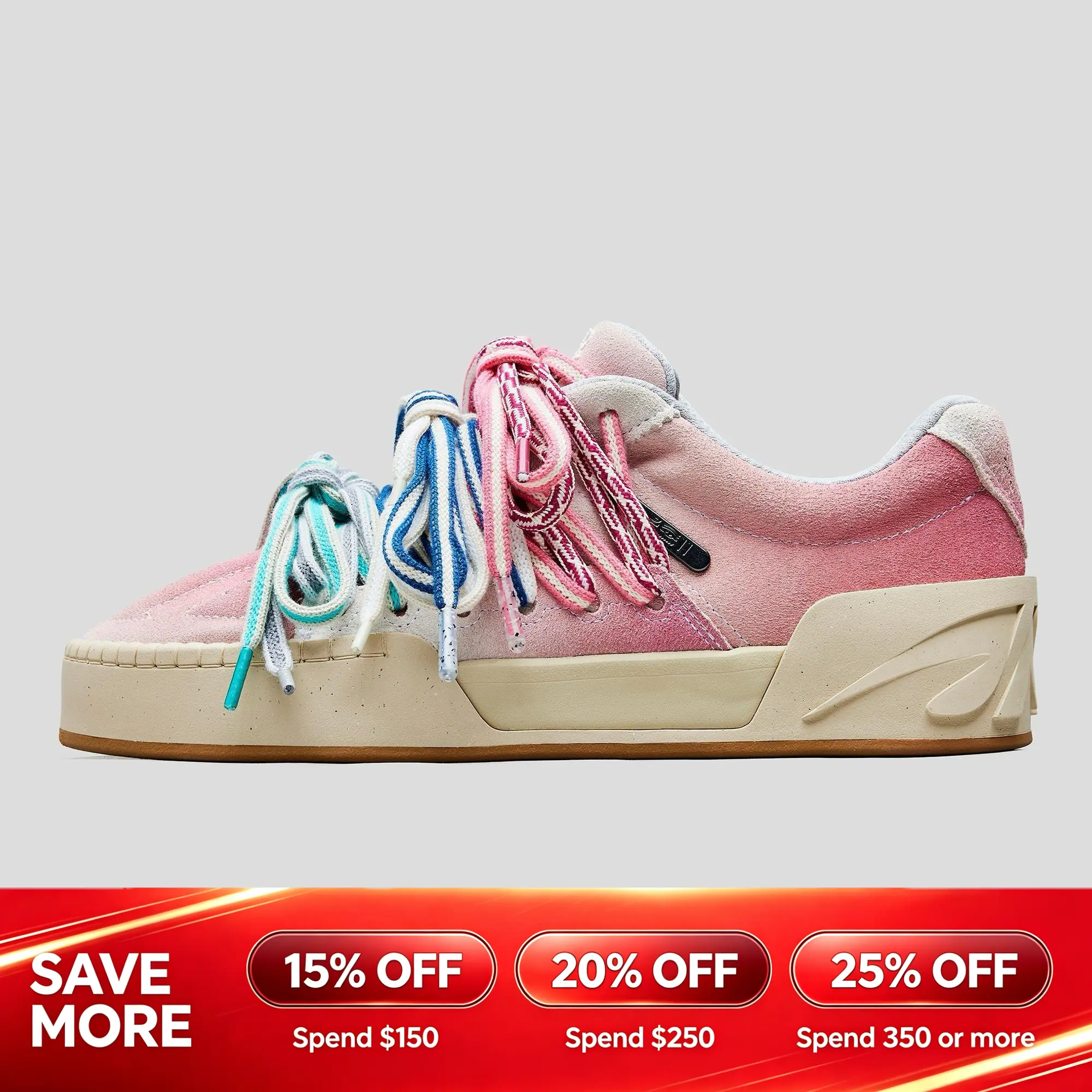 [Back to School] ANTA Men Hélà Style "Roots" Sneakers Kyrie Irving Fashionable Trendy Breathable Sports Shoes BTS