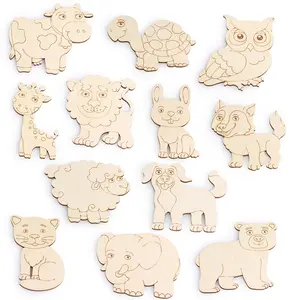 Ulanik Vemkel Animals figurines for DIY 12 pcs 3+