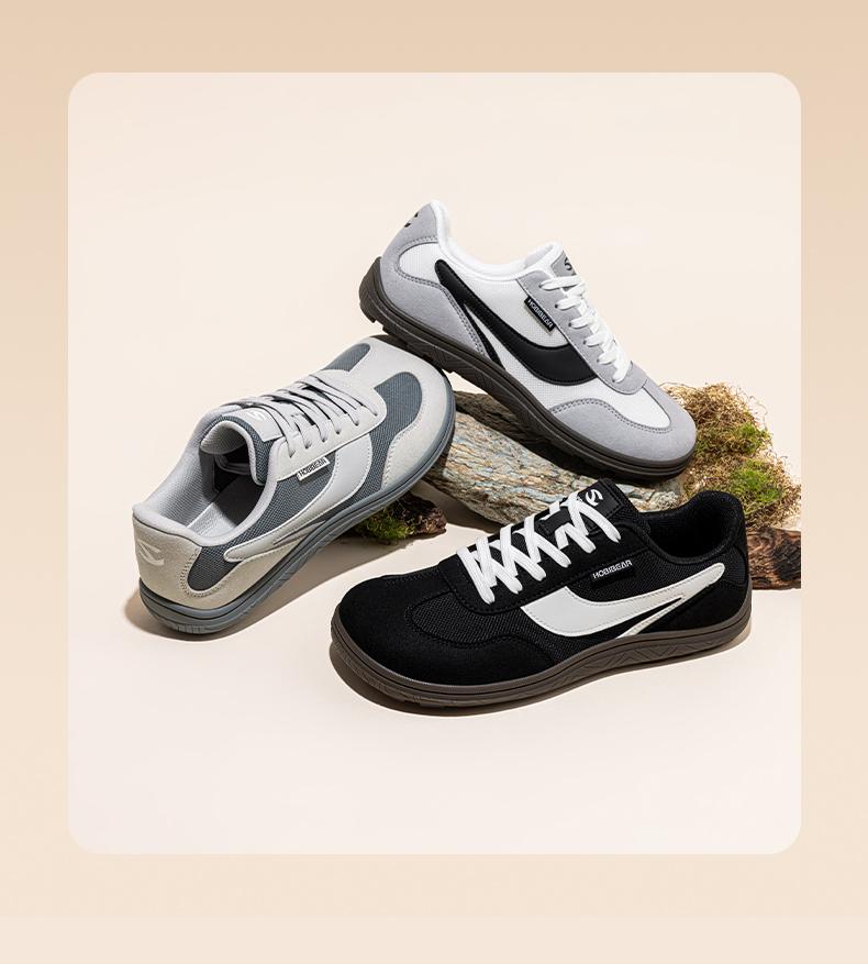 HOBIBEAR Barefoot Shoes for Women Men Zero Drop Sole Wide Toe Box Walking Sneakers