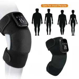 Wireless Knee Massager for Pain Relief, Featuring 3 Vibration Modes and 3 Heat Settings—The Perfect Valentine's Day Gift for Your Wife or Husband
