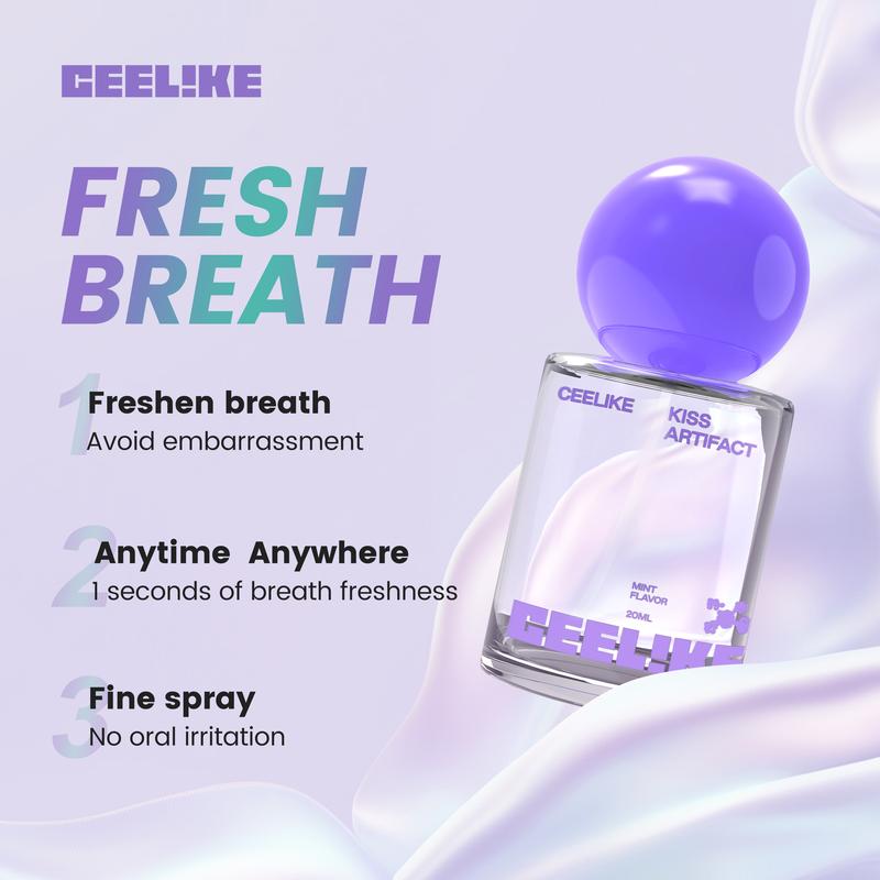 CEELIKE Probiotic Oral Spray - Four Flavors Available | 20ml Sugar-Free Portable Breath Freshener #dealsforyoudays