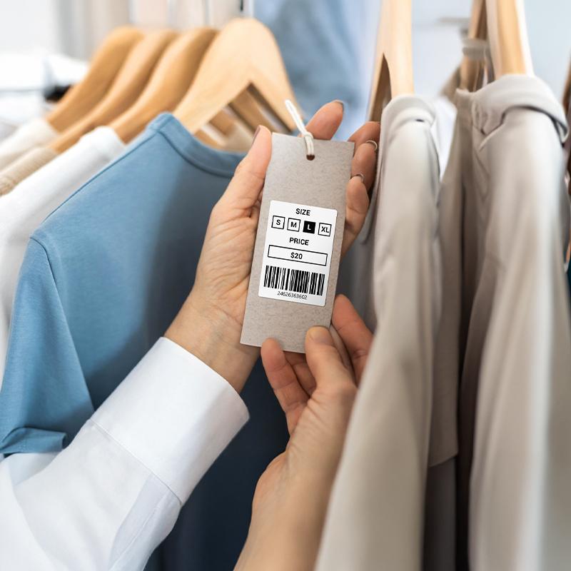 Bluetooth Thermal Label Printer, 4x6 Shipping Label Printer, PL80E Compatible with Android&iPhone and Windows, Widely Used for Hermes, Royal Mail, Amazon, Shopify, Ebay