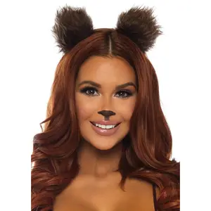 Bear Ear Animal Costume Headband