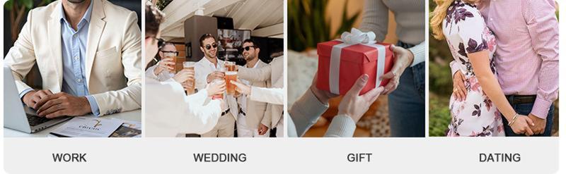 [Valentine's Day Gift]Ailisus Mens Belt Leather Easy Release Ratchet Belt for Business Casual Dress Belt with Adjustable Buckle For Mens Father Gift