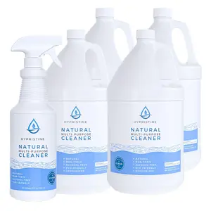 Hypristine Natural Multipurpose Surface Cleaner, 32oz Spray & 4 1 Gallon Bottles