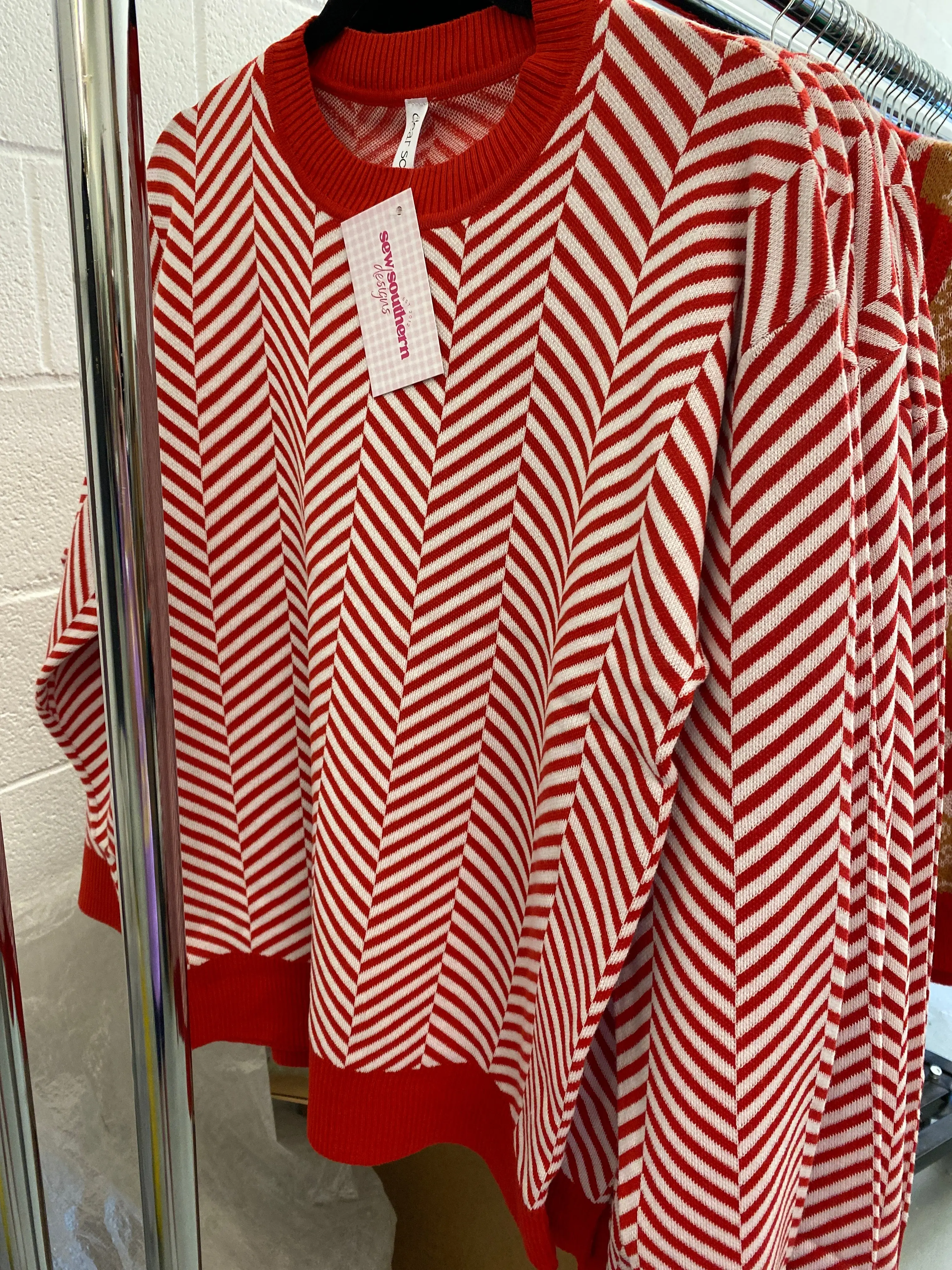 Peppermint Kiss Sweater