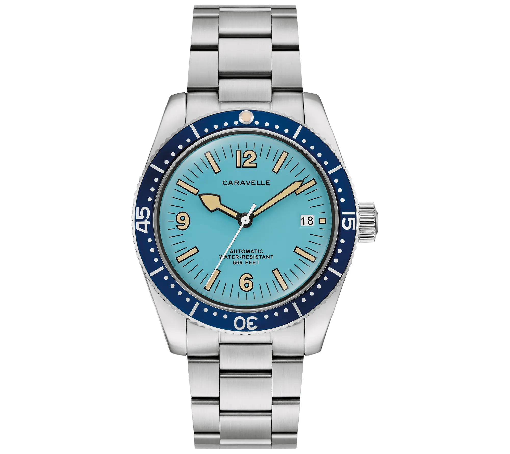 Caravelle x Kevin O'Leary by Bulova Blue Sea Hunter Automatic Watch