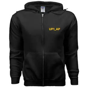 UP1 Signature Logo Hoodie – Premium Motivational Streetwear Zip Hoodie