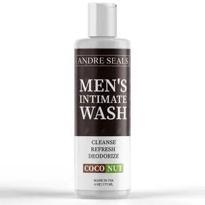 Andre Seals Men’s Intimate Wash – When Soap Isn’t Enough | Coconut Lime Scent,  Body Care Aloe Tea Tree
