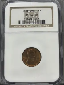 1909 VDB 1C MS64 RB
