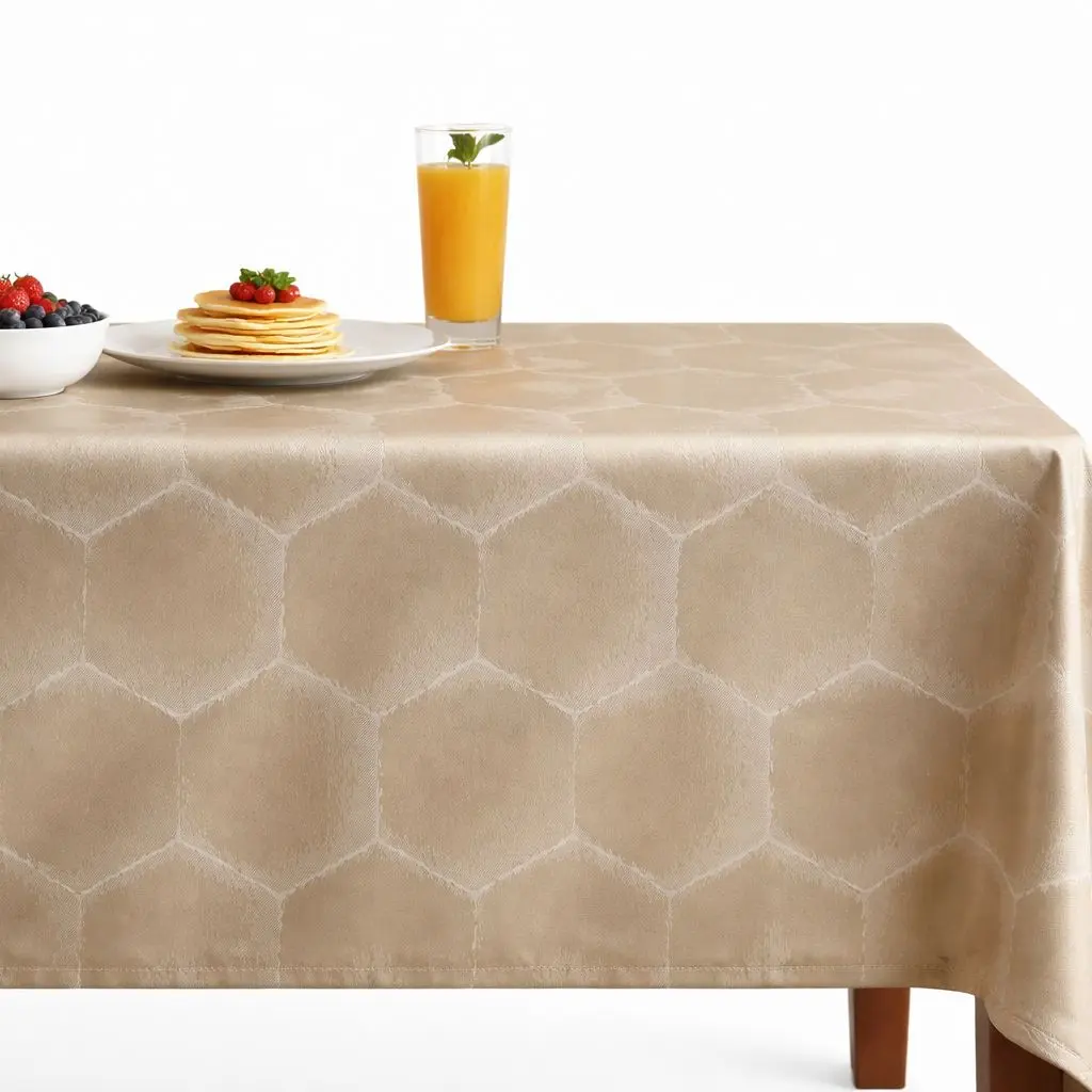Frontier Jacquard Tablecloth  Blush