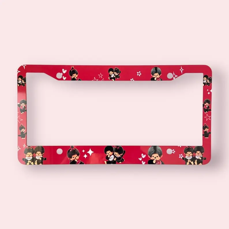 Cute Monkey license plate frame Cute Monkey license plate frame