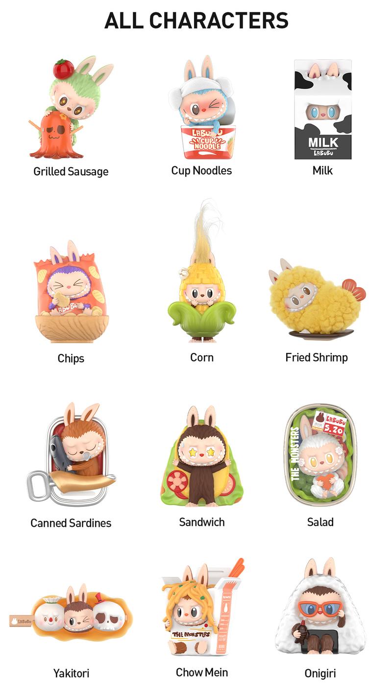 POP MART THE MONSTERS Wacky Mart Series Figures, Blind Box