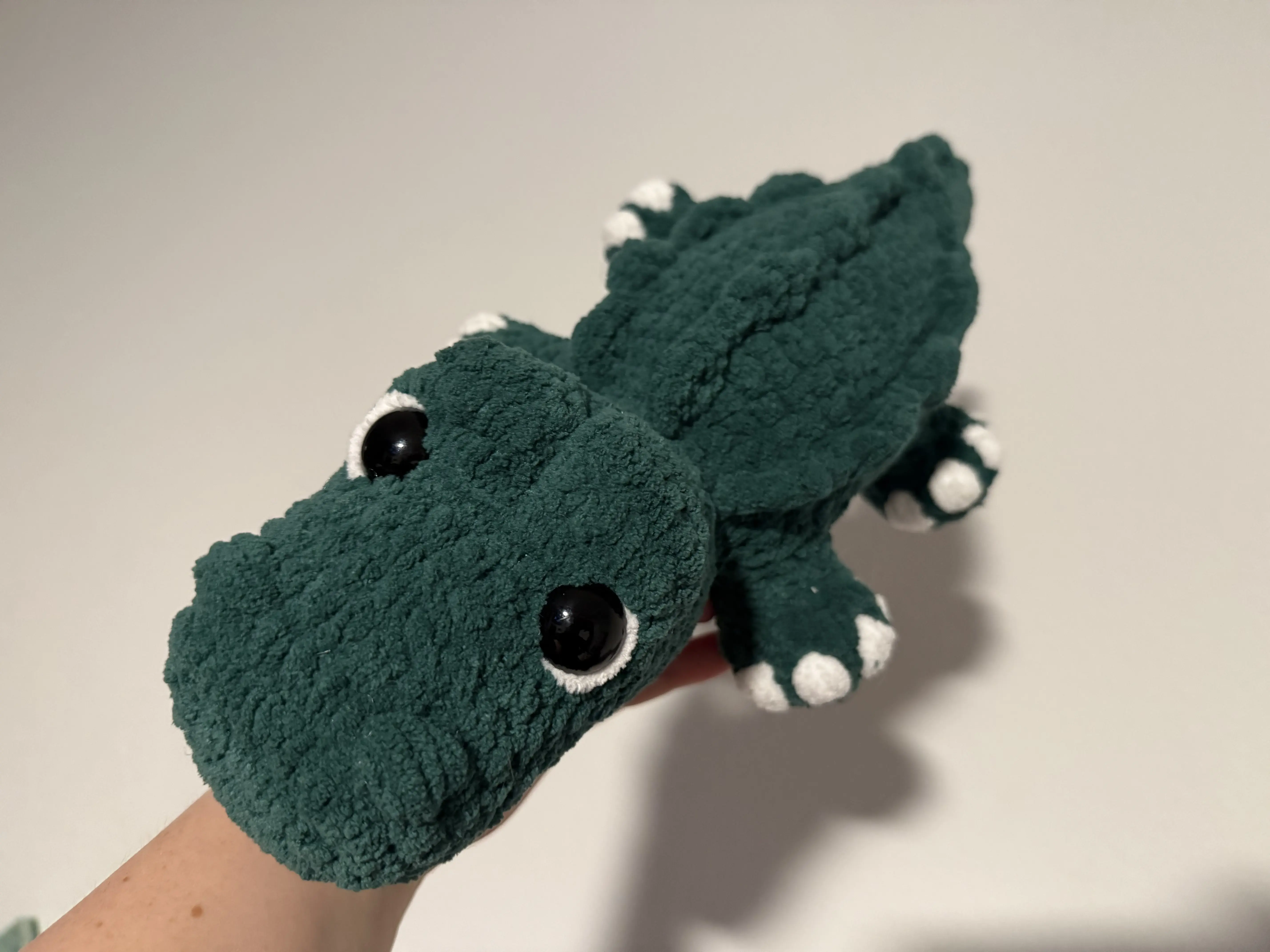 Crochet Alligator Plushie
