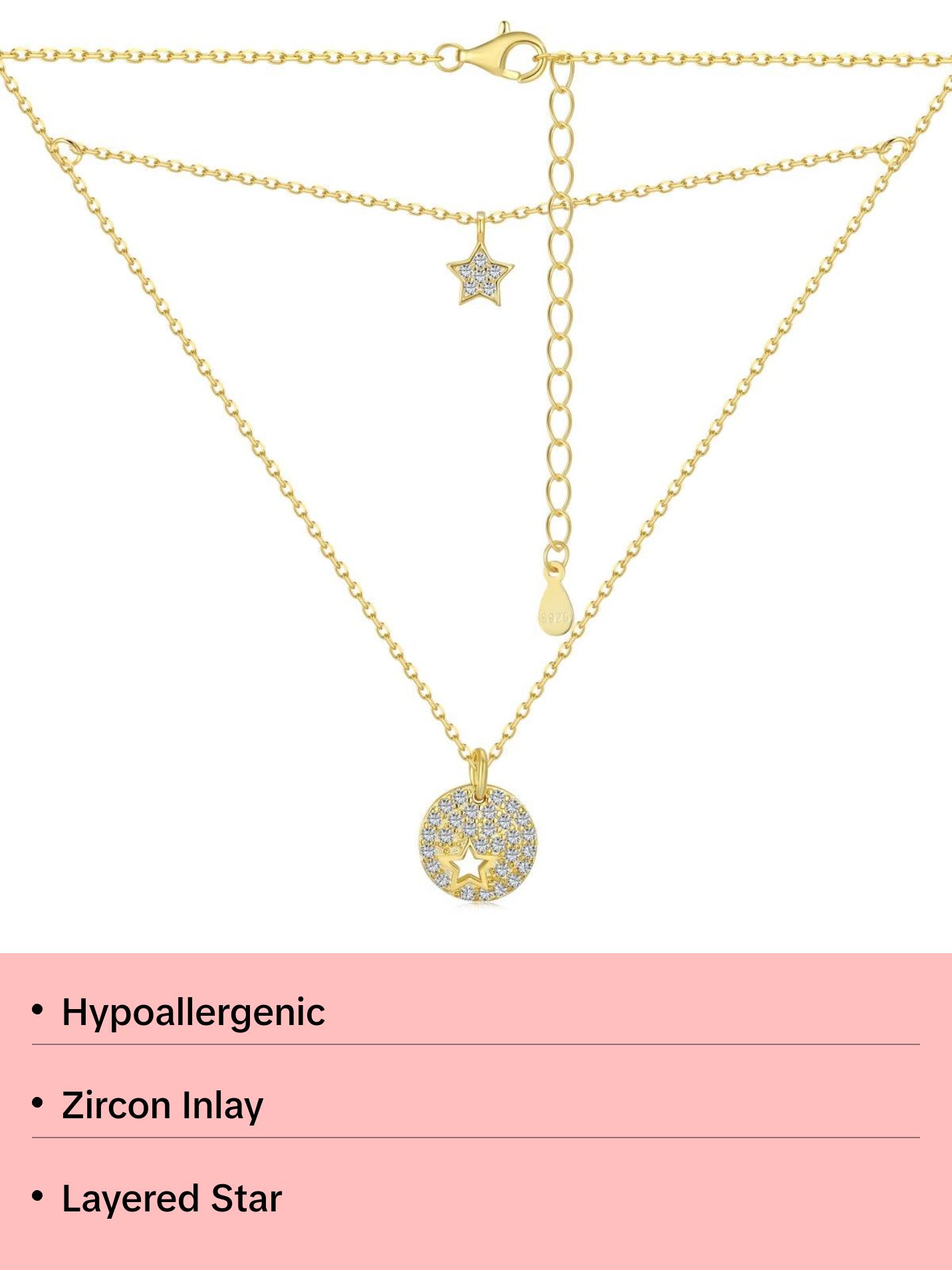 Layered Star Necklace